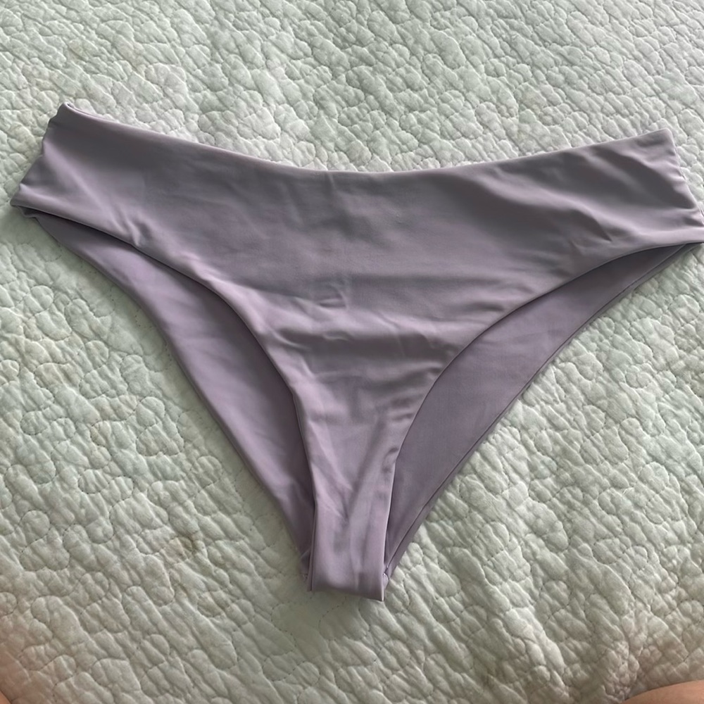 SHEIN purple bikini bottoms